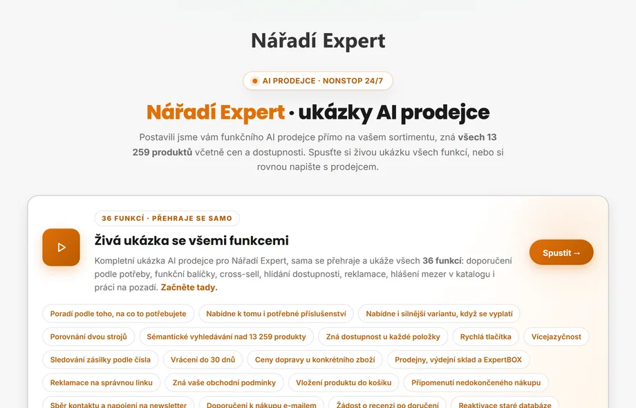 Ukázka pro e-shop